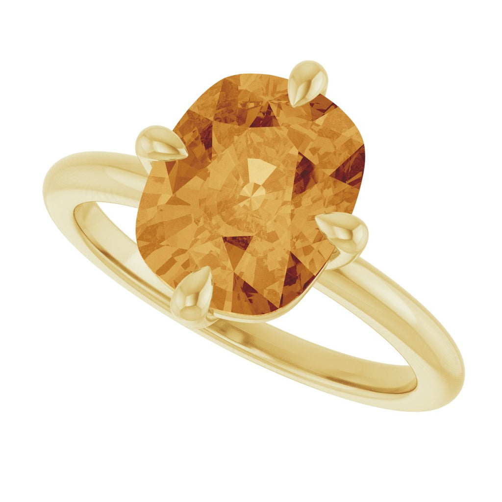 Solitaire Gemstone Ring