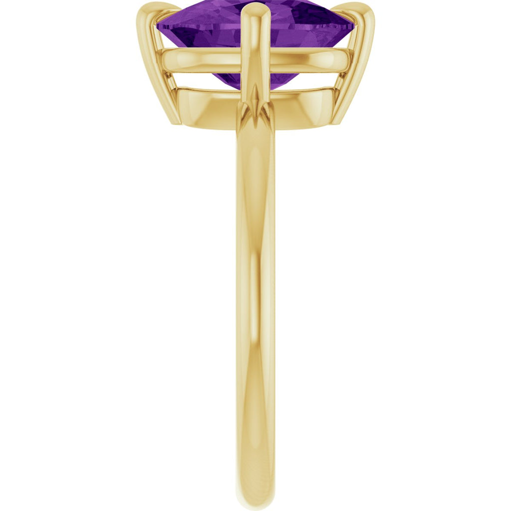 Solitaire Gemstone Ring