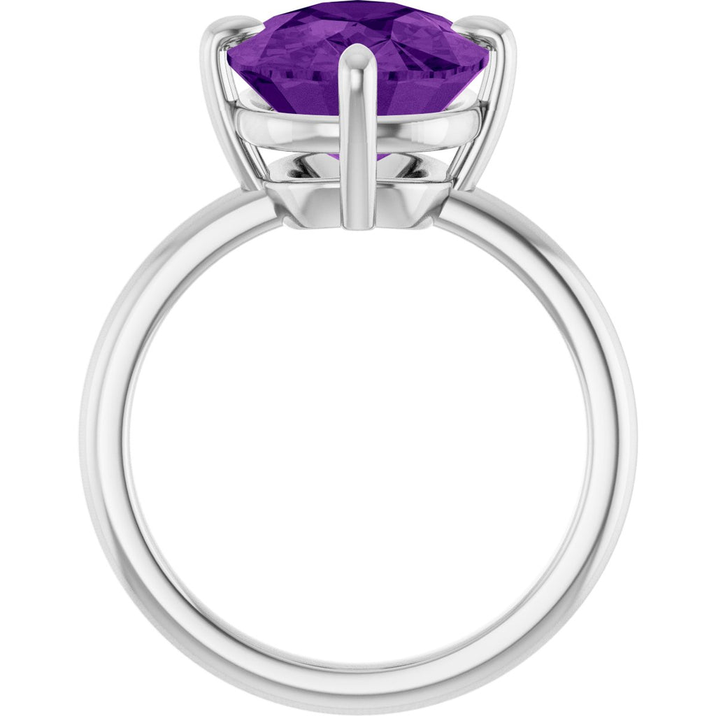 Solitaire Gemstone Ring