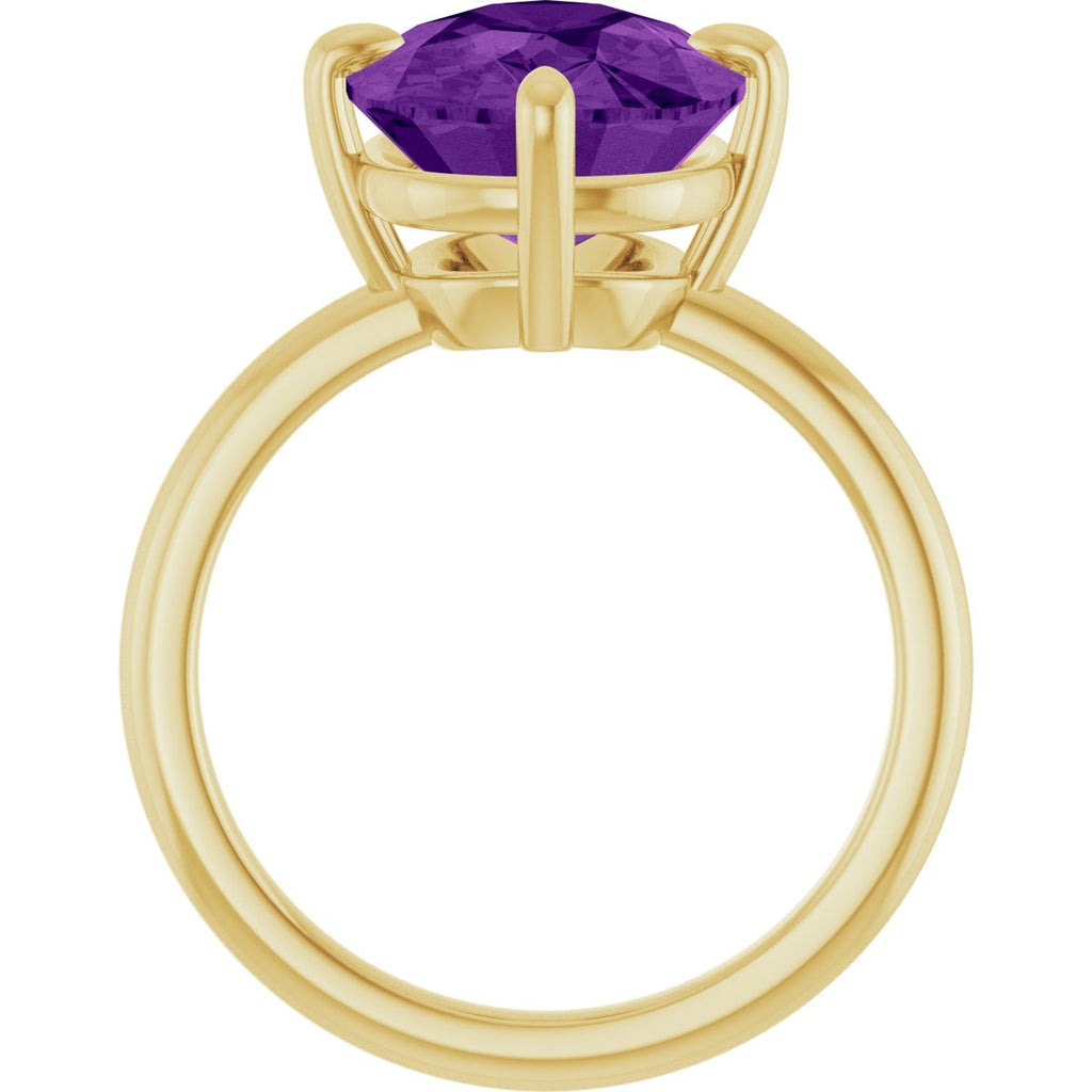 Solitaire Gemstone Ring