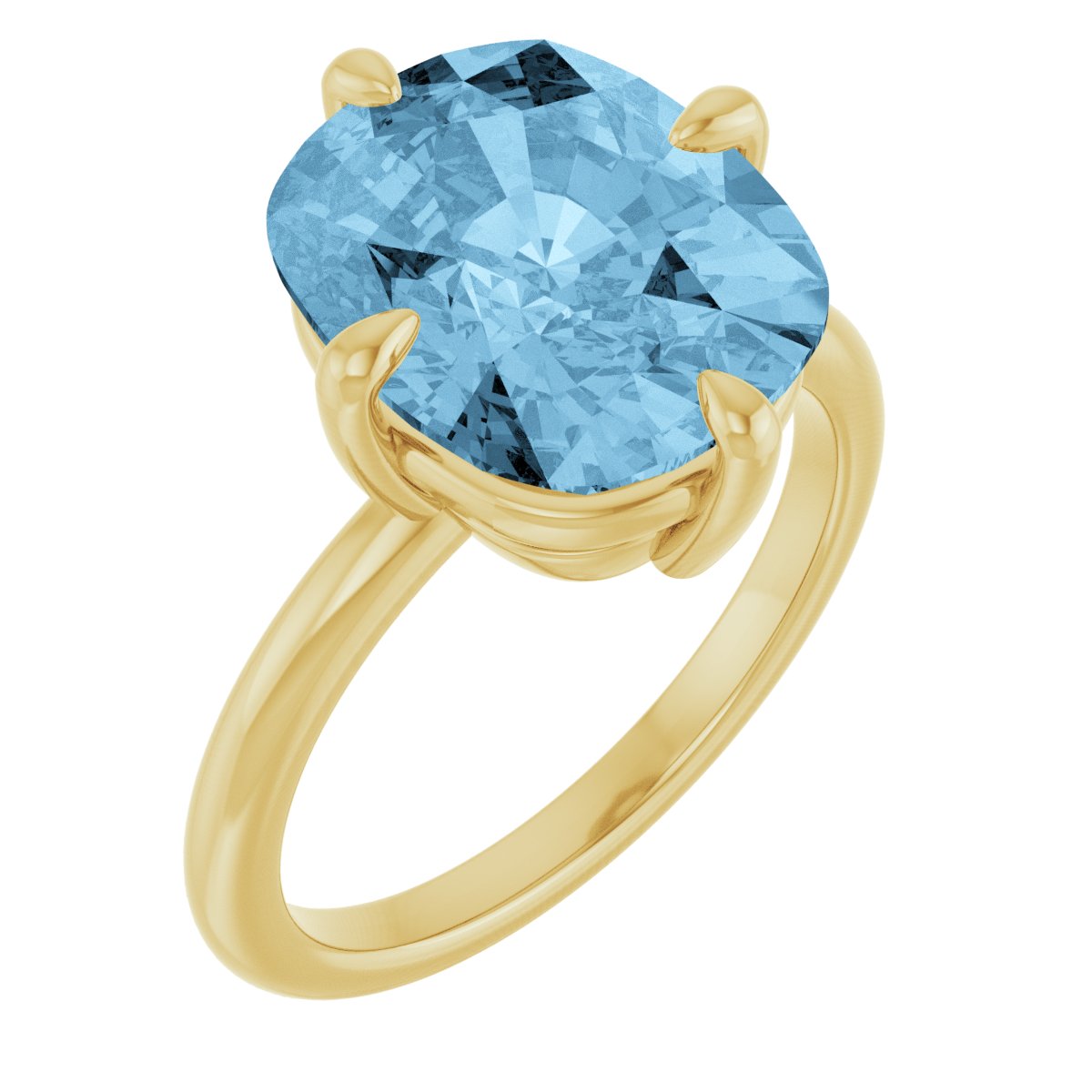 Solitaire Gemstone Ring
