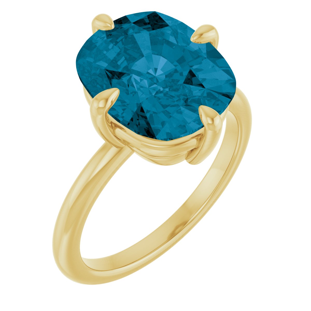 Solitaire Gemstone Ring