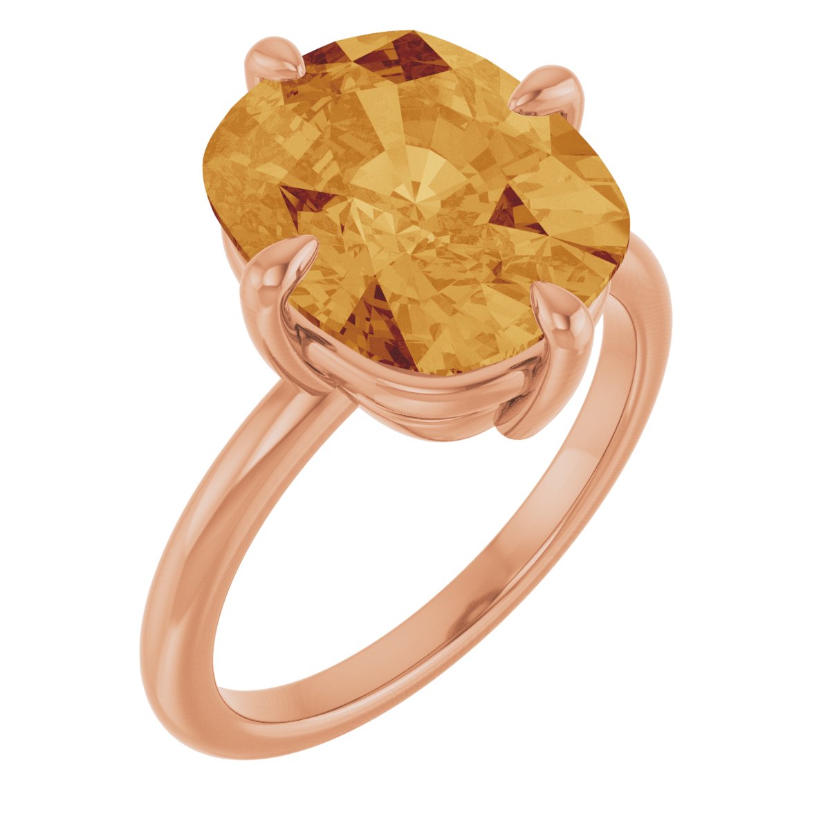 Solitaire Gemstone Ring