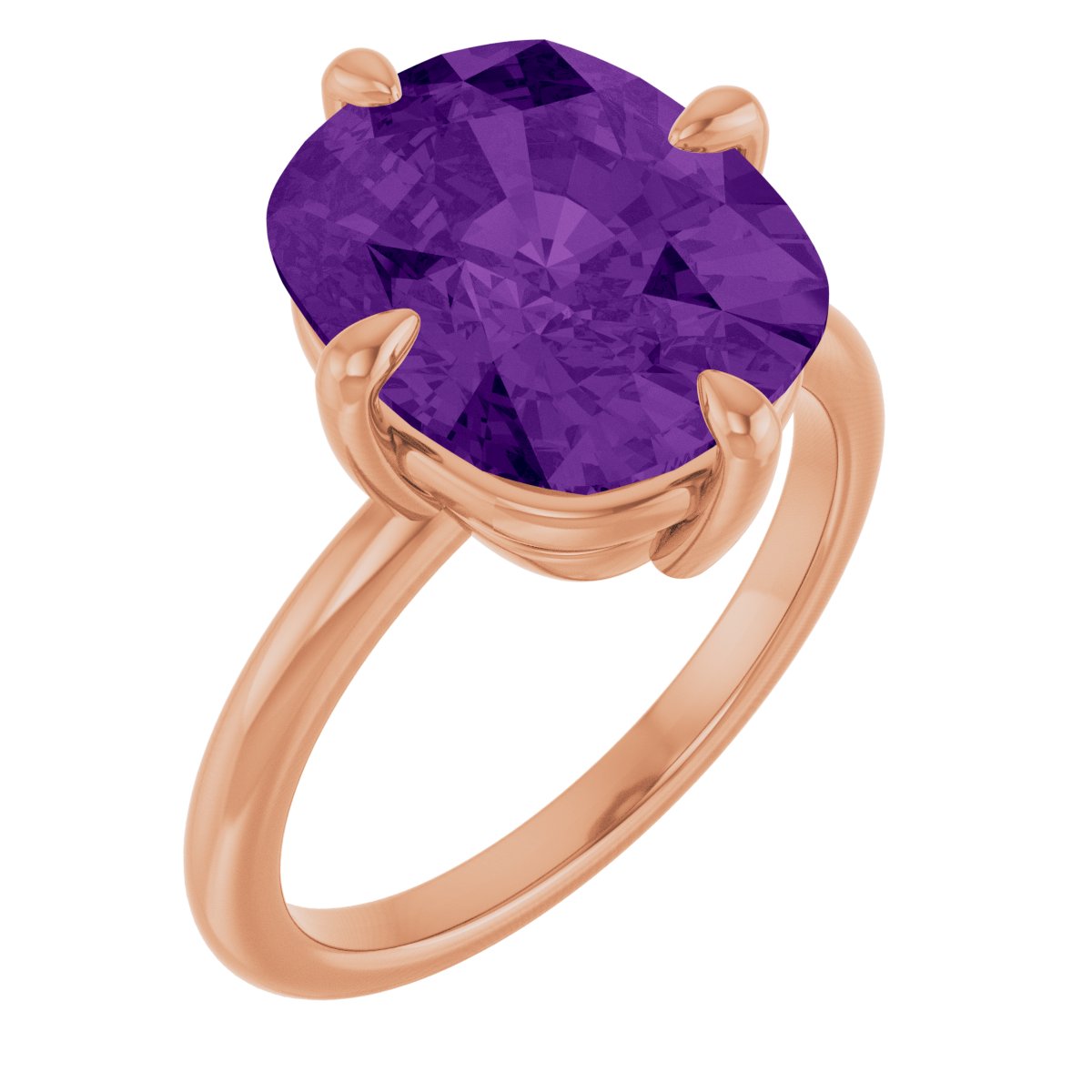 Solitaire Gemstone Ring