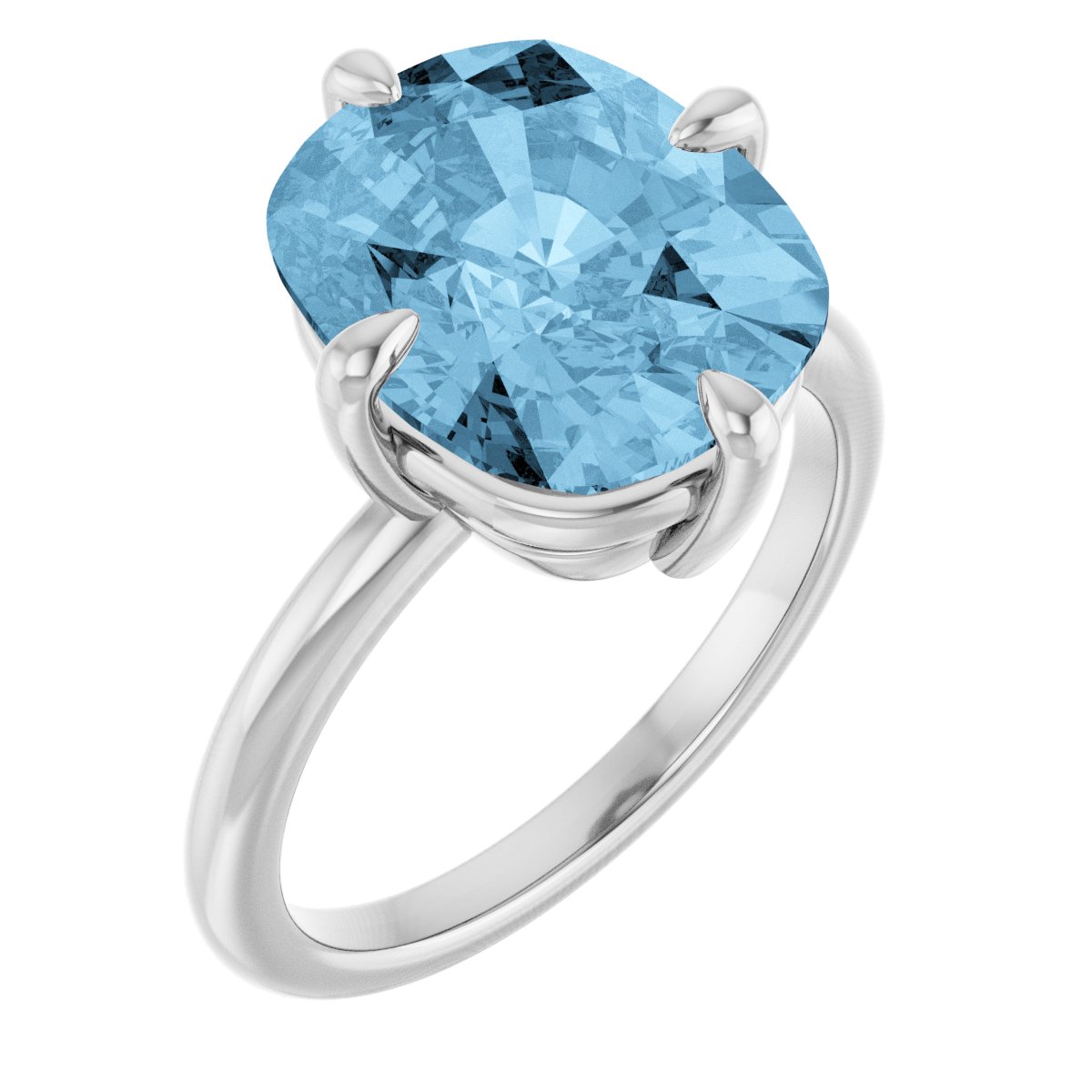 Solitaire Gemstone Ring