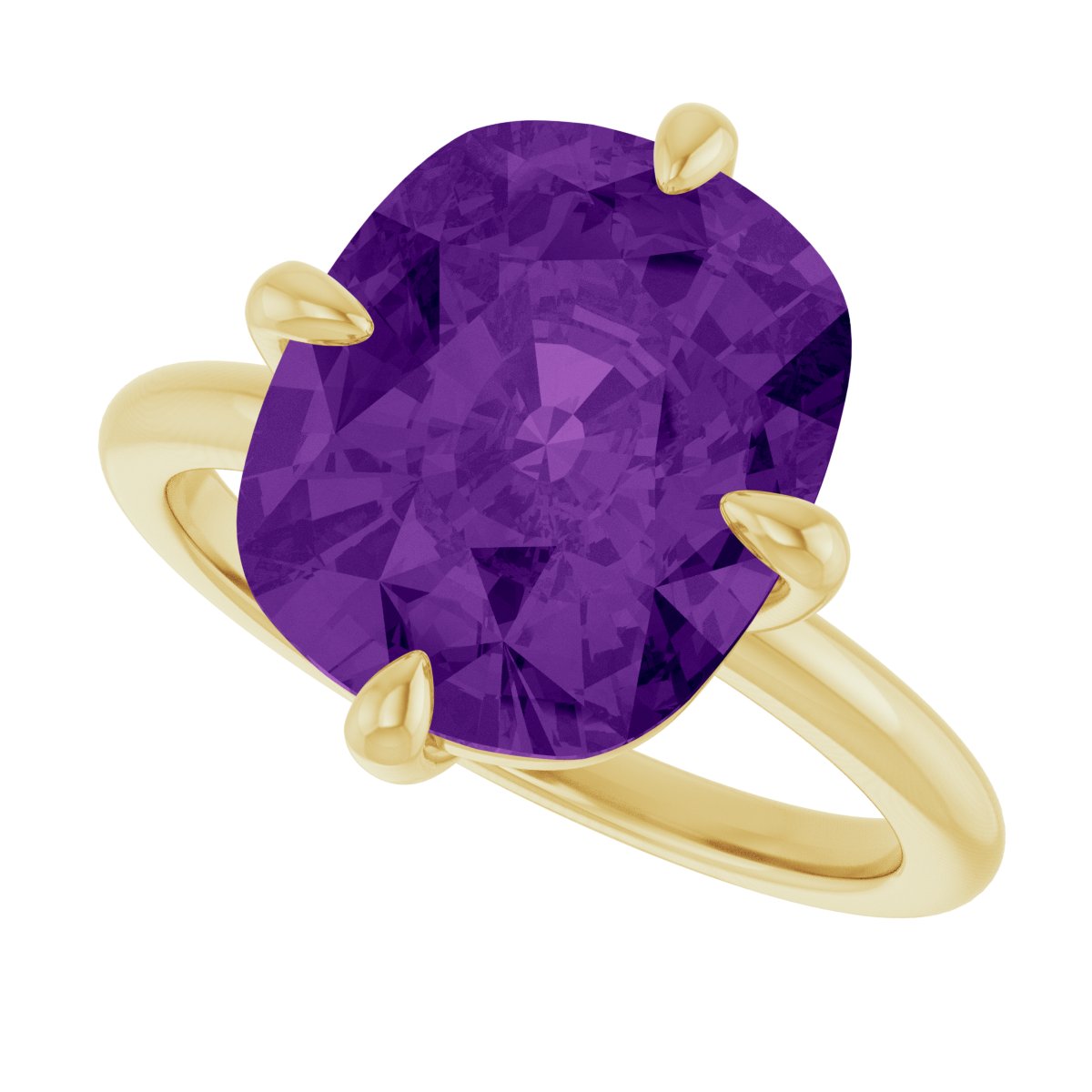 Solitaire Gemstone Ring