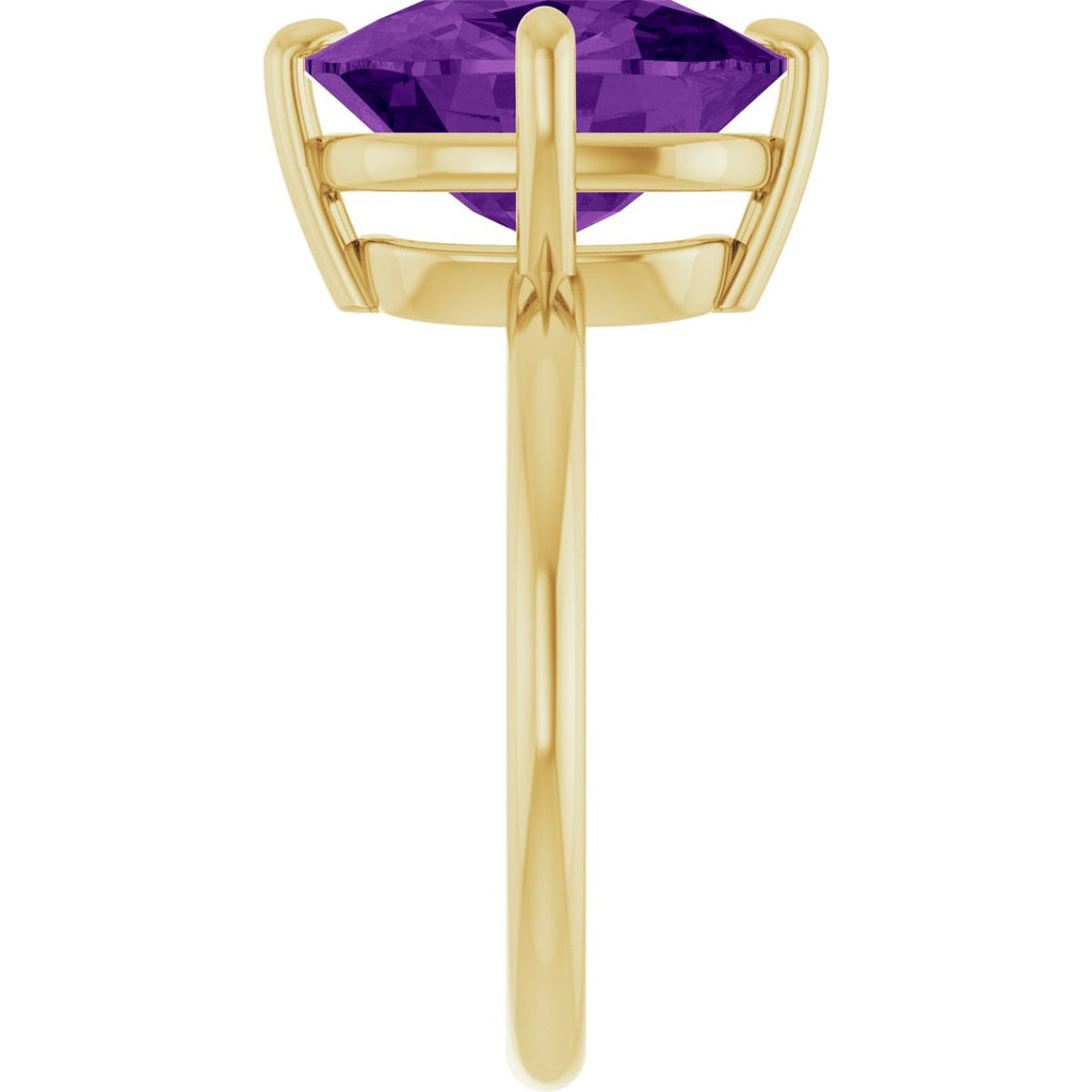 Solitaire Gemstone Ring