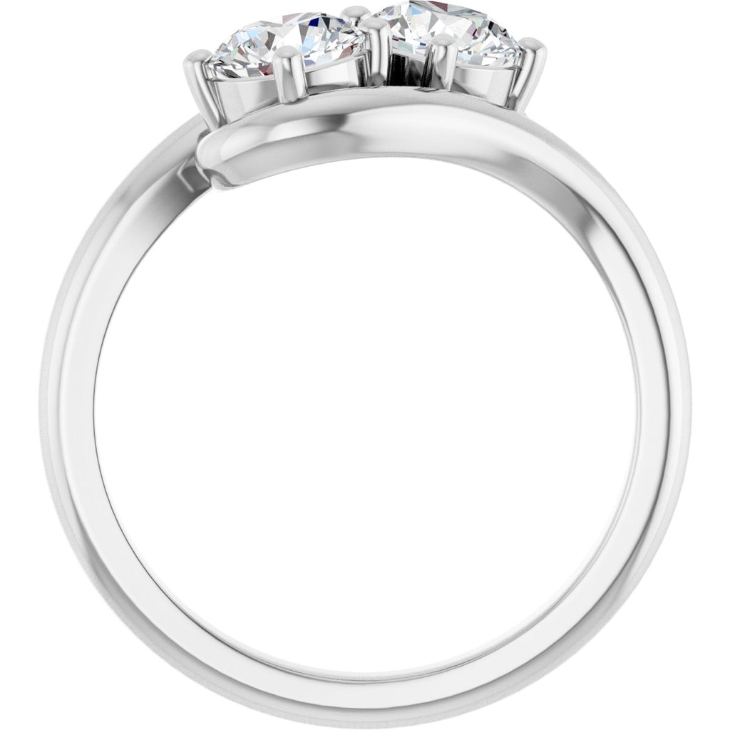 Two Stone Diamond Ring