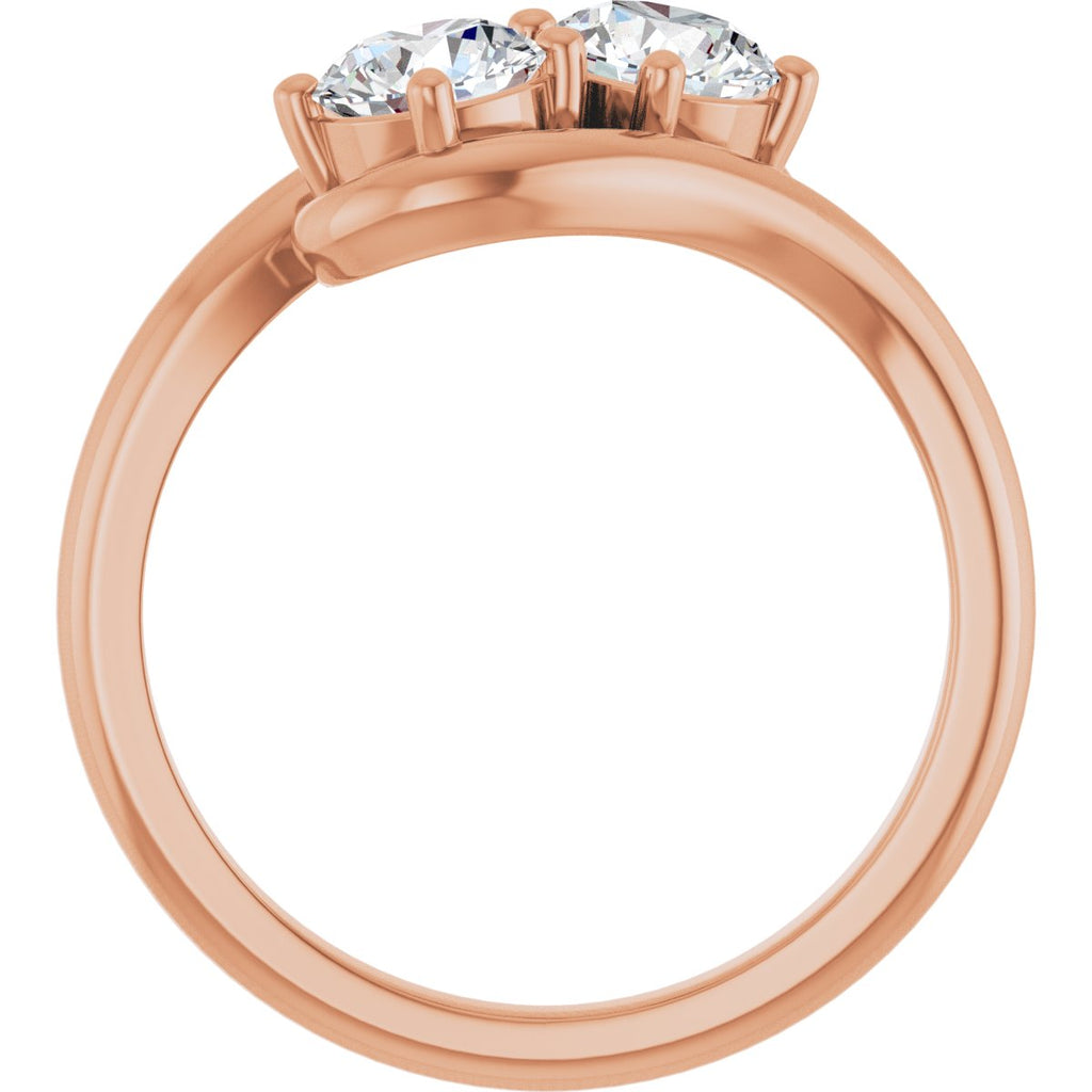 Two Stone Diamond Ring