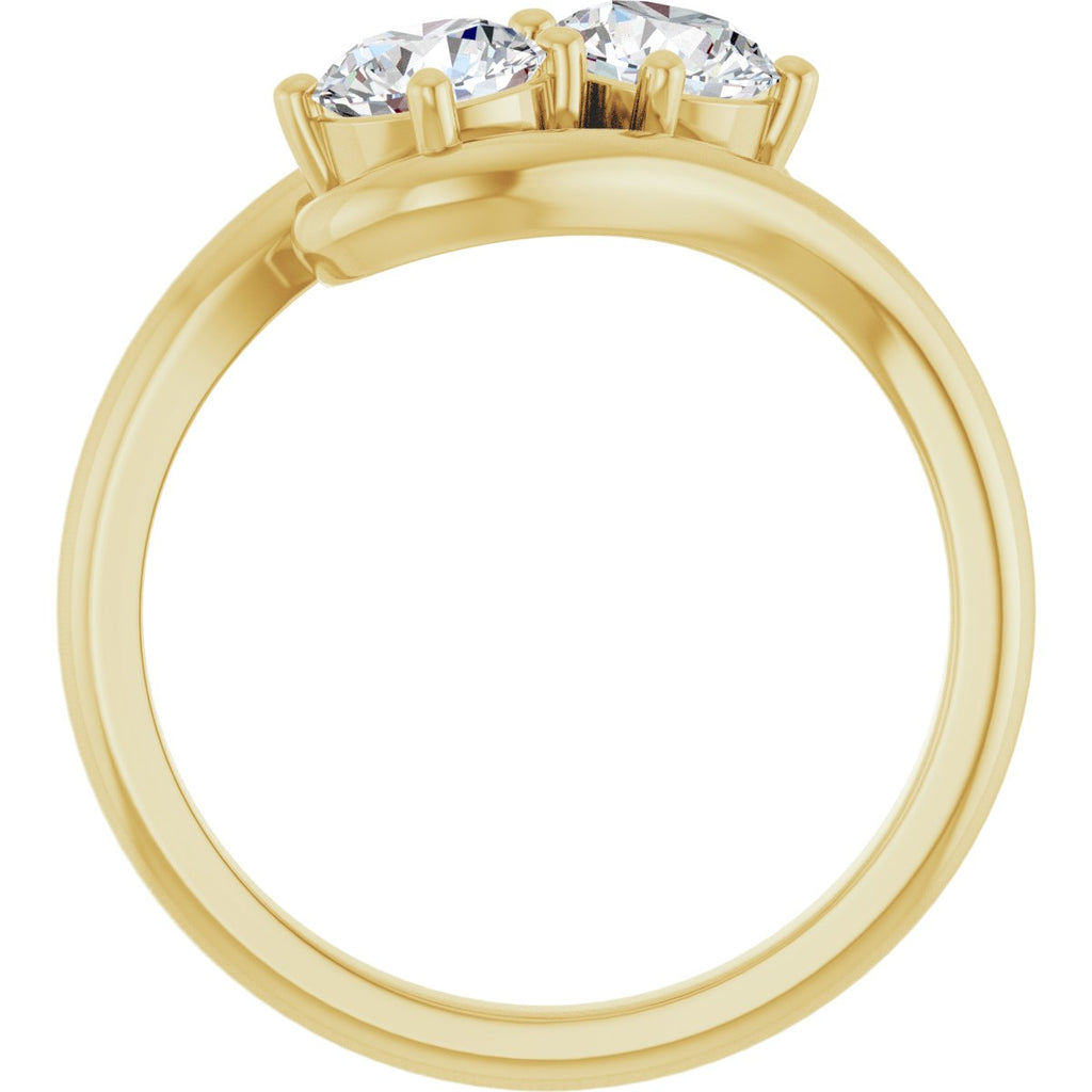 Two Stone Diamond Ring
