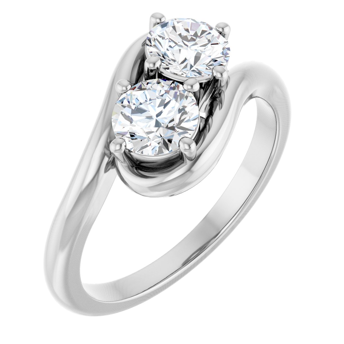 Two Stone Diamond Ring