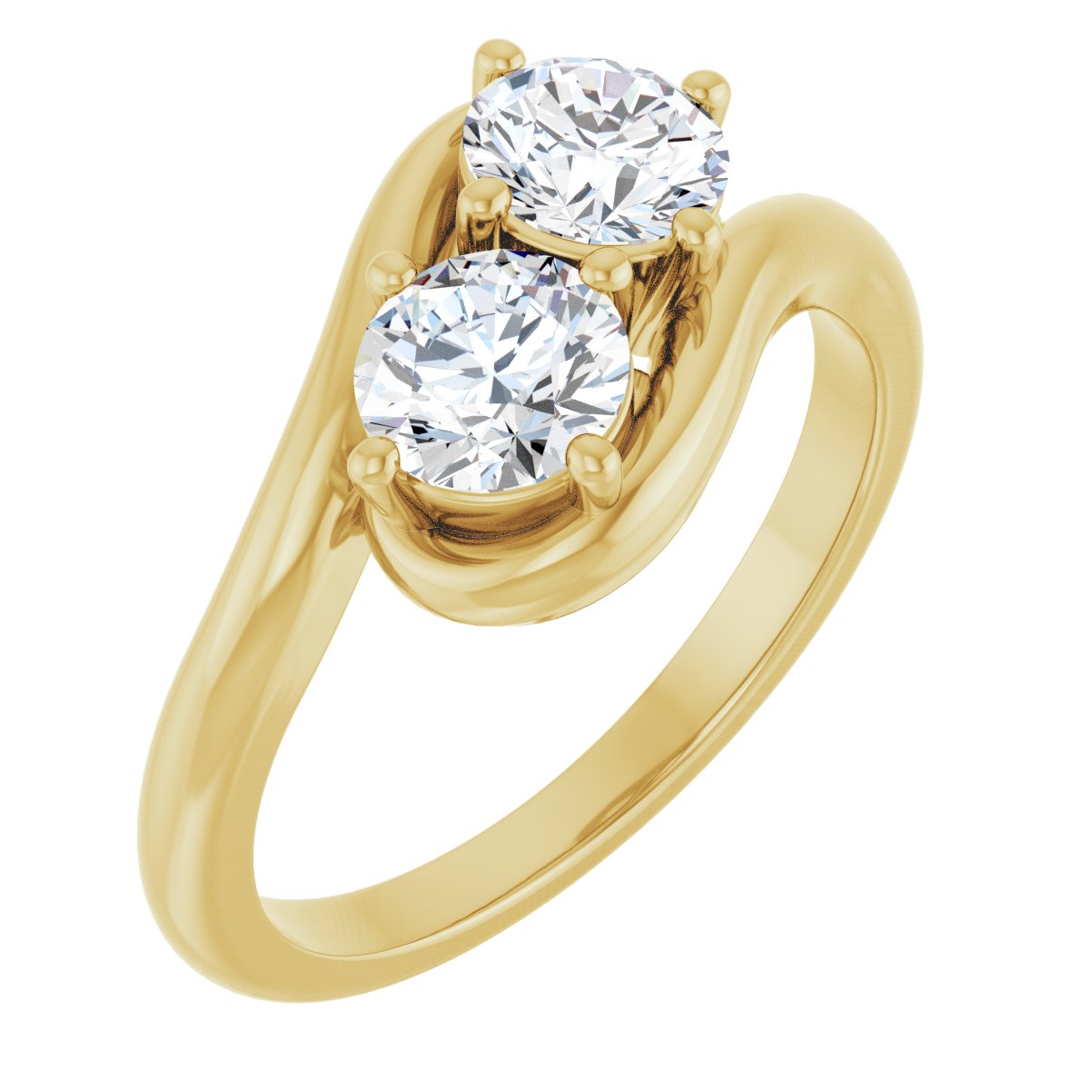 Two Stone Diamond Ring