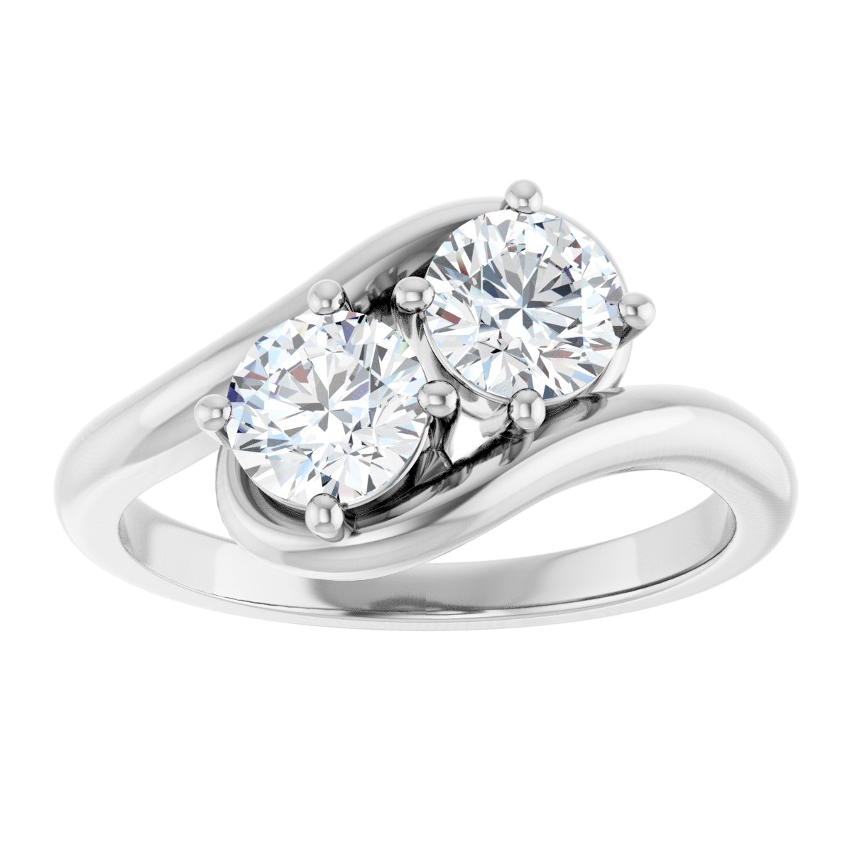 Two Stone Diamond Ring