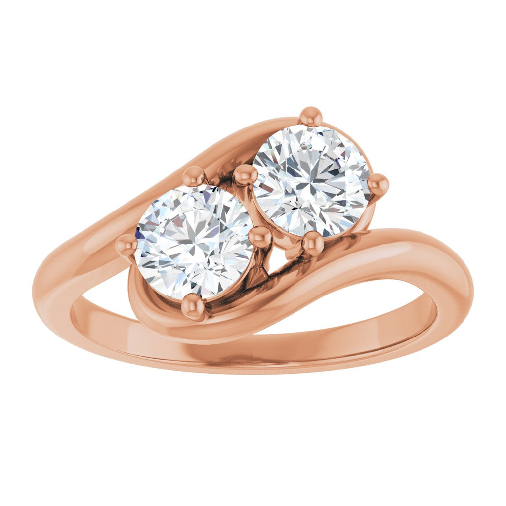 Two Stone Diamond Ring