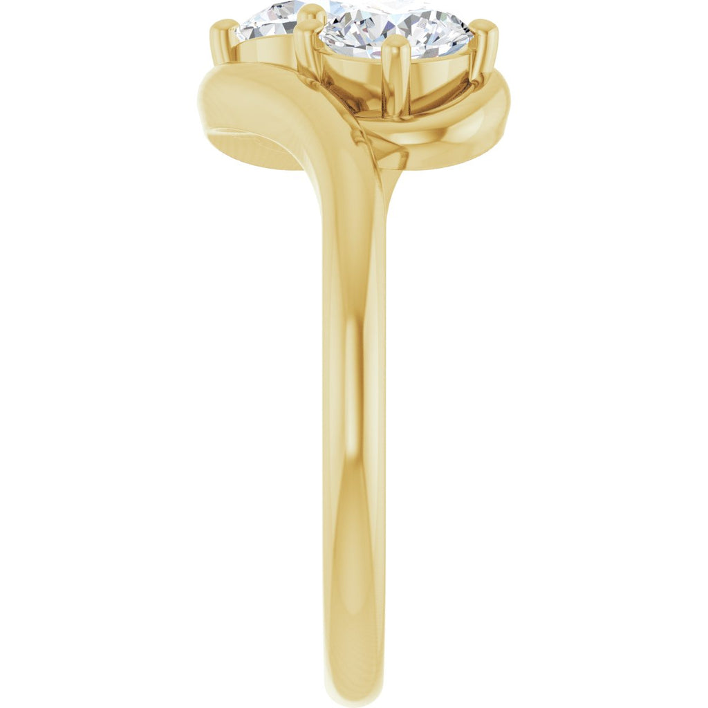 Two Stone Diamond Ring