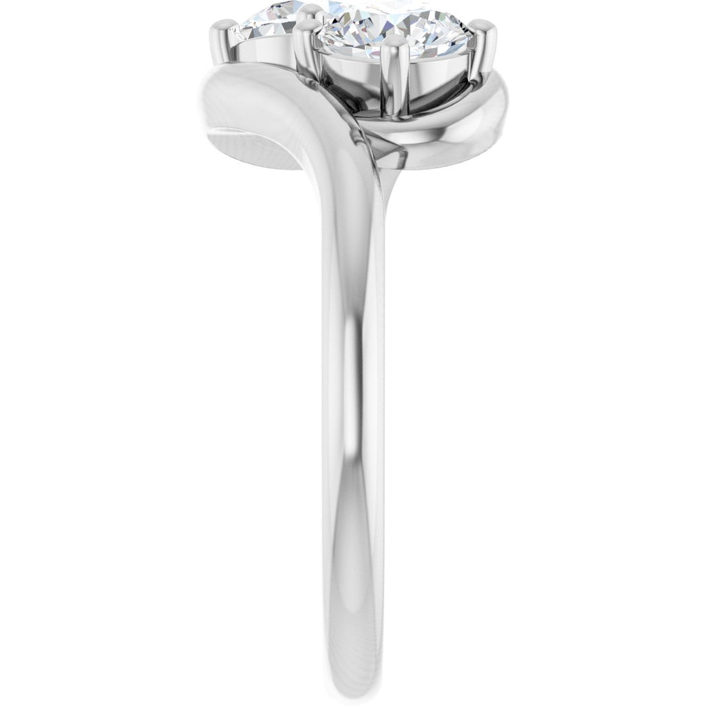 Two Stone Diamond Ring