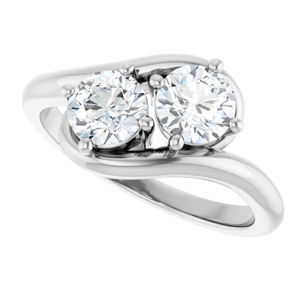 Two Stone Diamond Ring