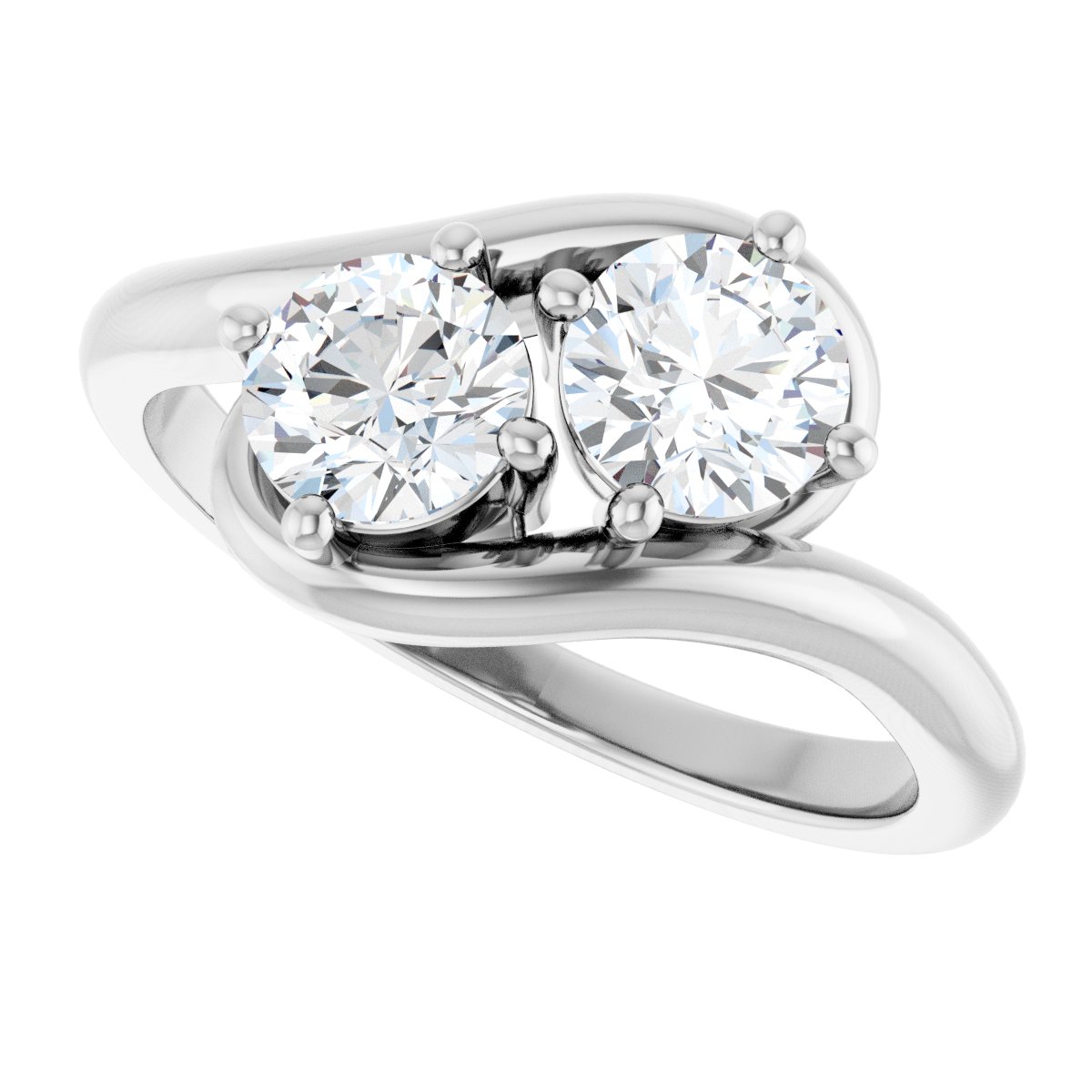 Two Stone Diamond Ring