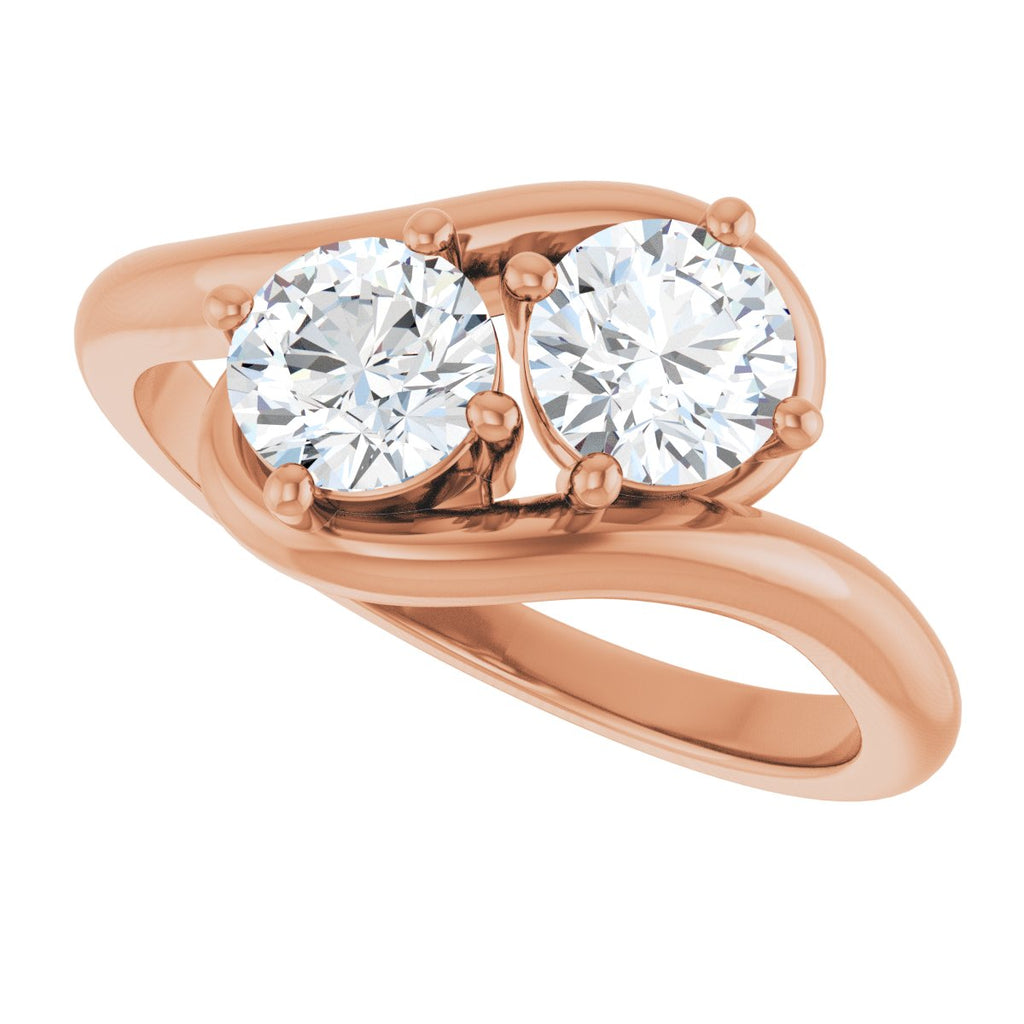 Two Stone Diamond Ring