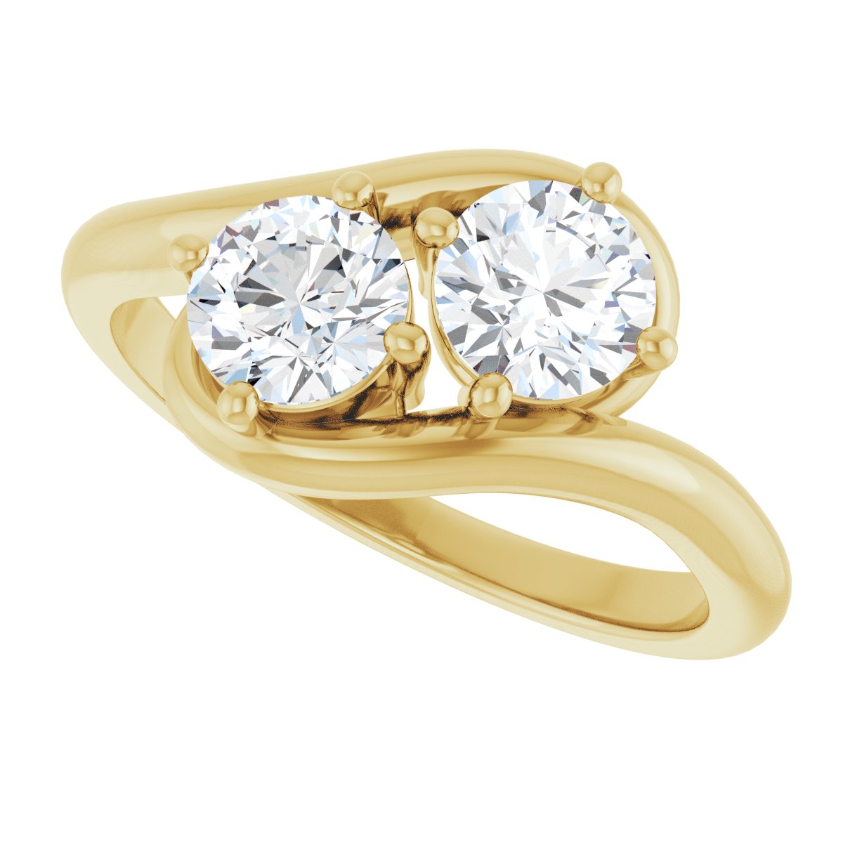 Two Stone Diamond Ring
