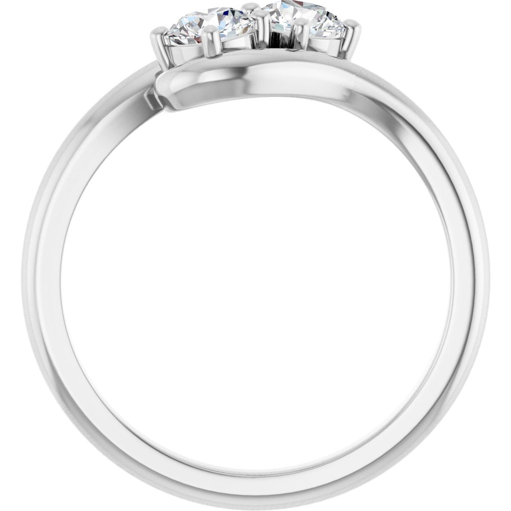 Two Stone Diamond Ring