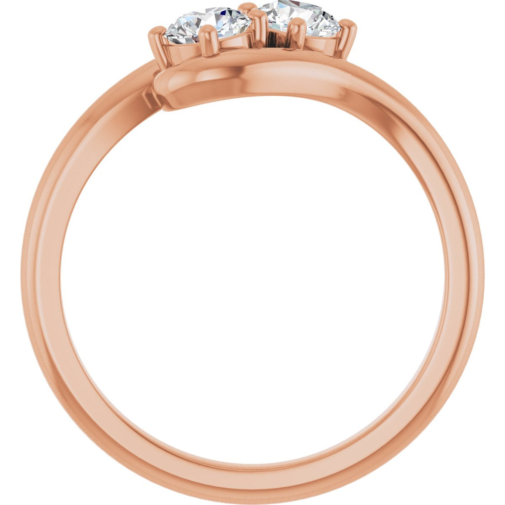 Two Stone Diamond Ring