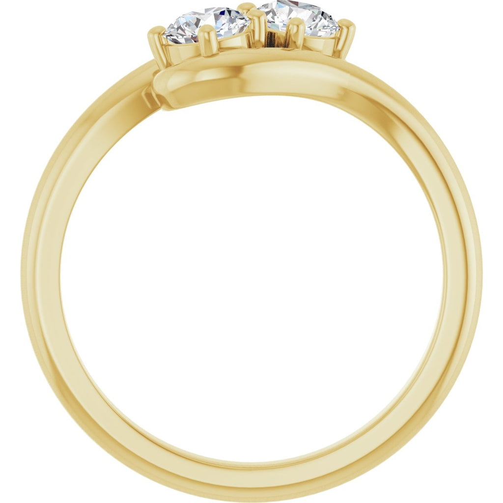 Two Stone Diamond Ring