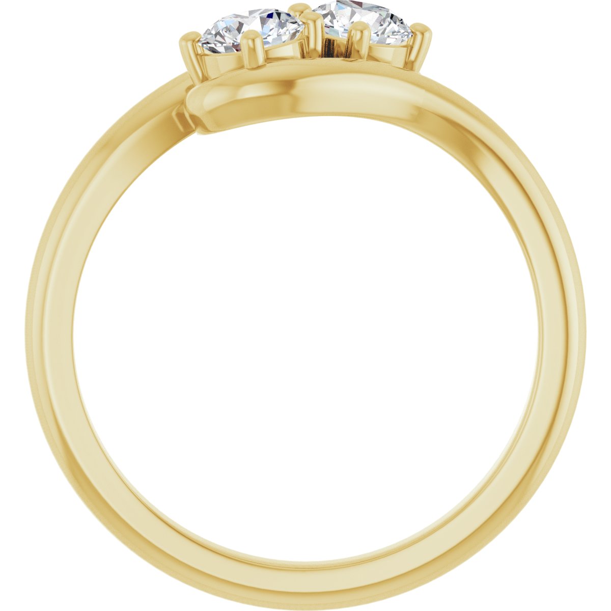 Two Stone Diamond Ring