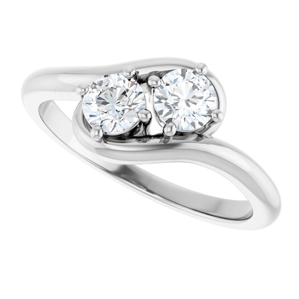 Two Stone Diamond Ring