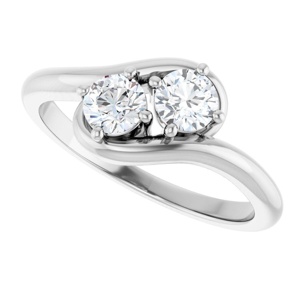 Two Stone Diamond Ring