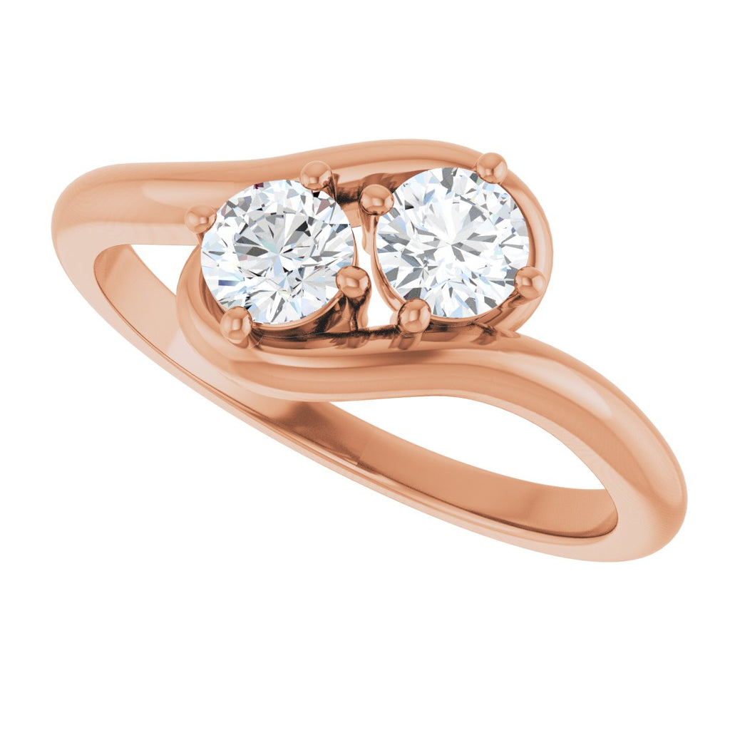 Two Stone Diamond Ring