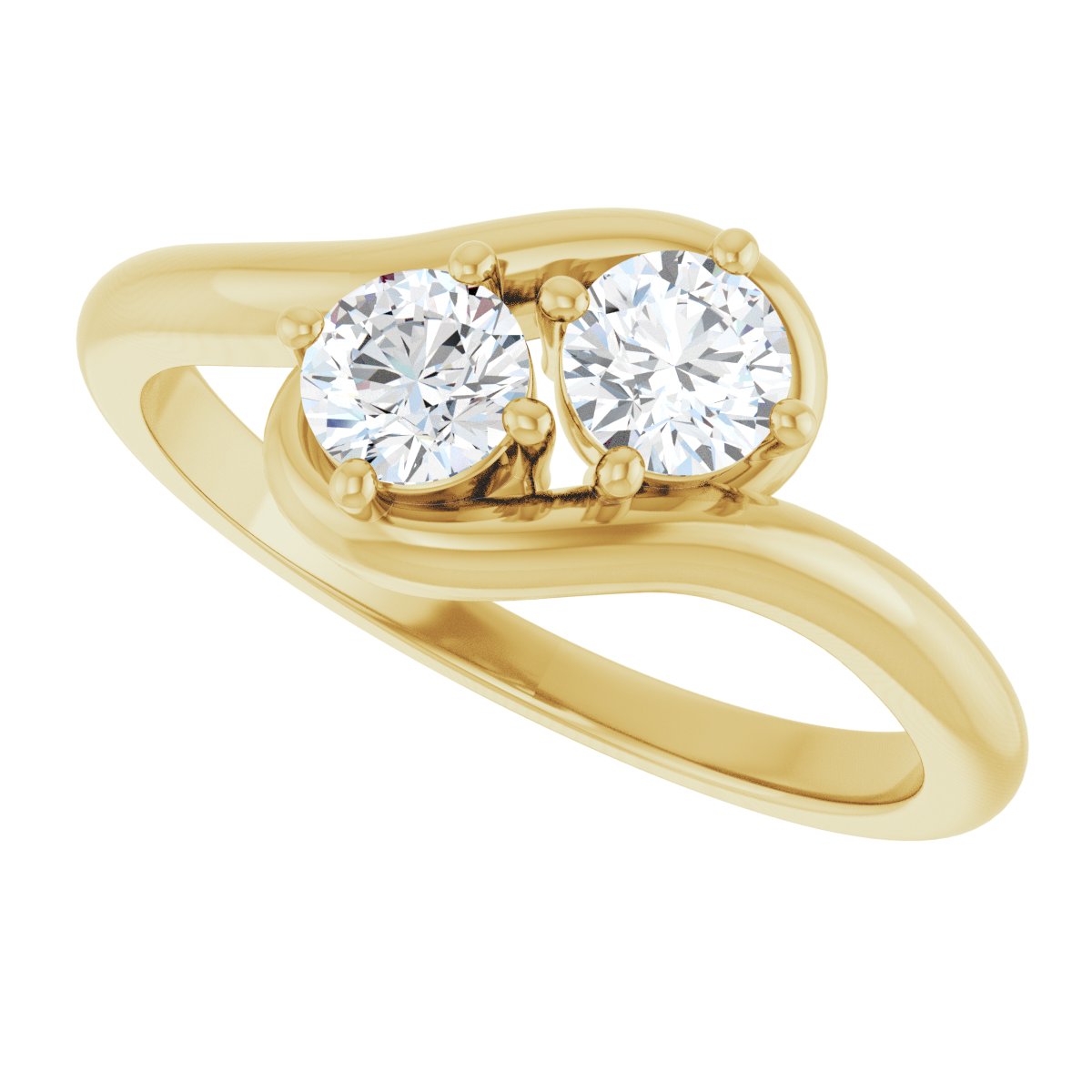 Two Stone Diamond Ring