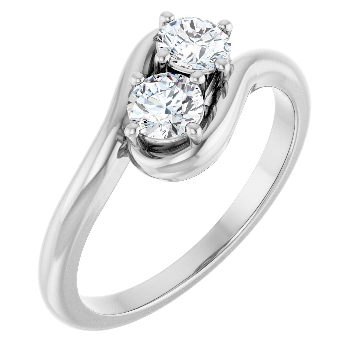Two Stone Diamond Ring