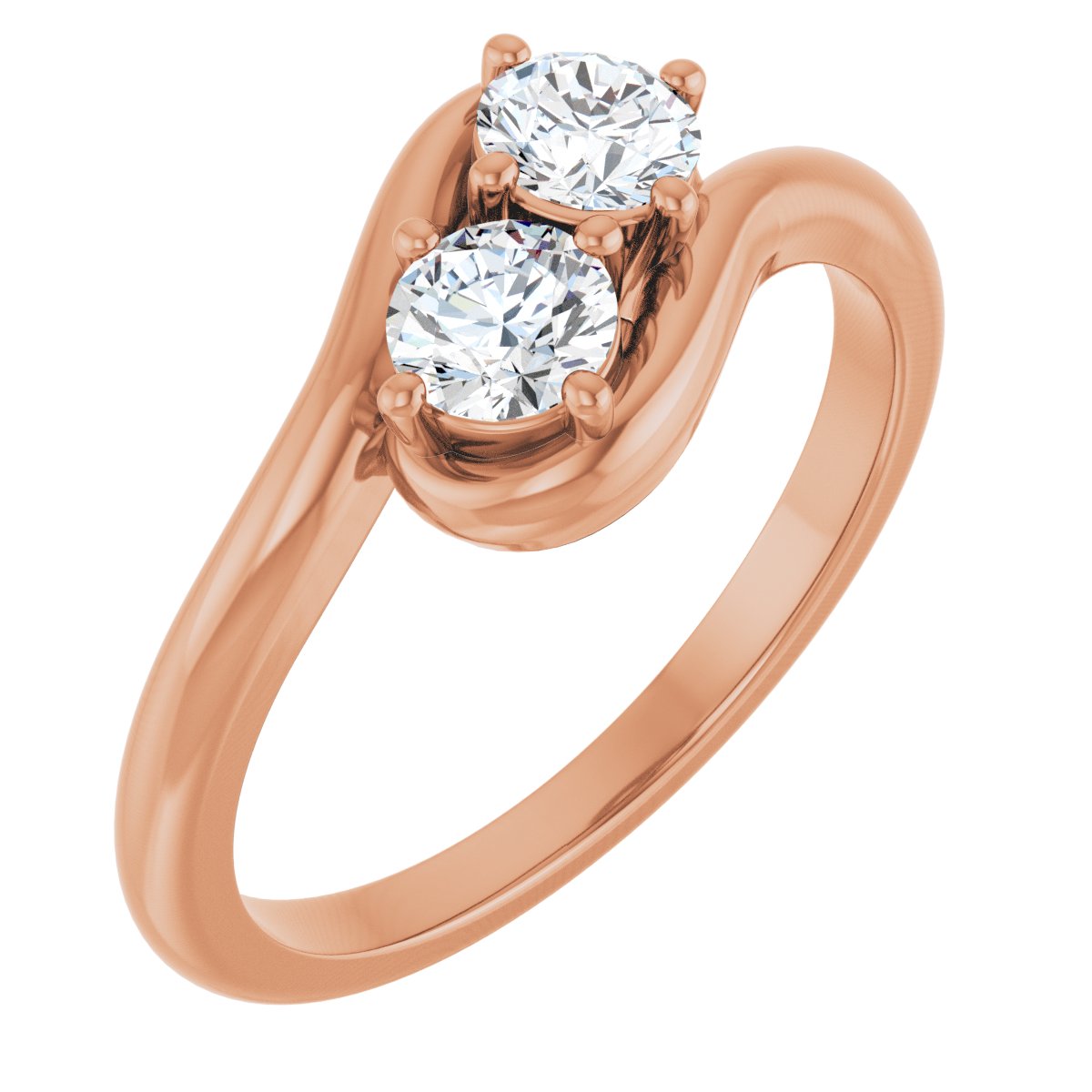 Two Stone Diamond Ring