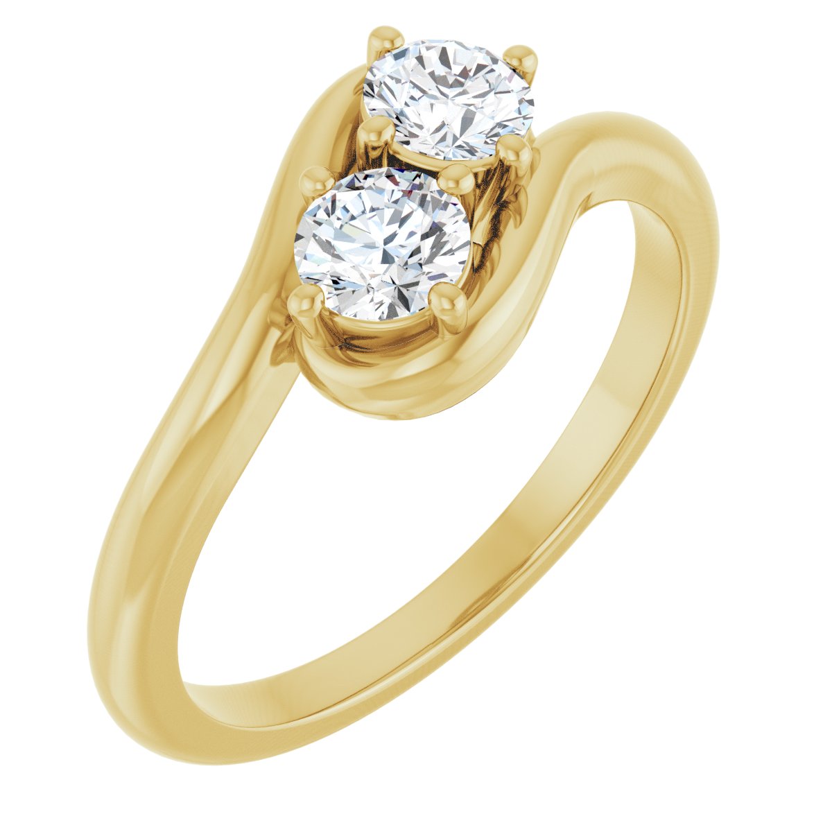 Two Stone Diamond Ring