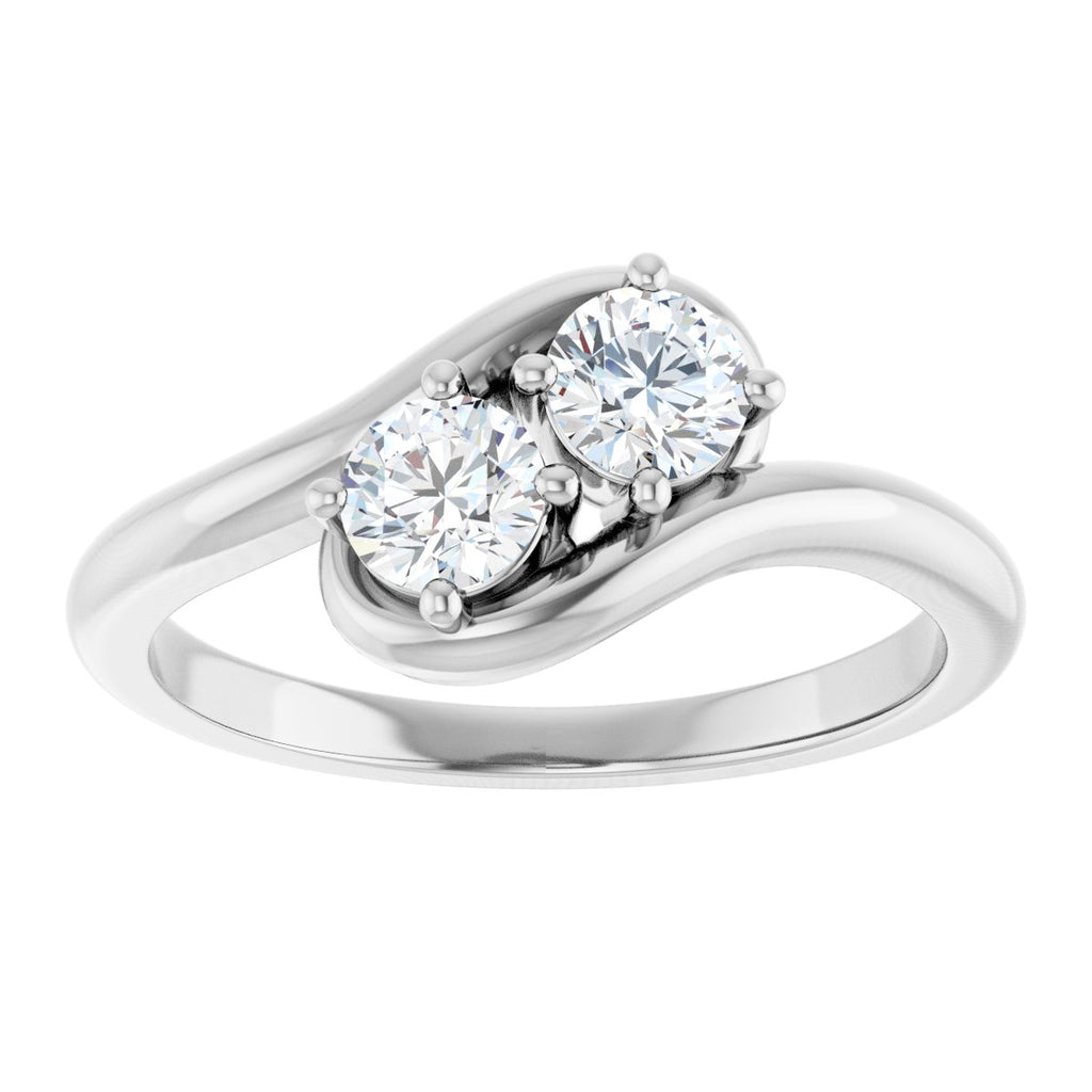Two Stone Diamond Ring