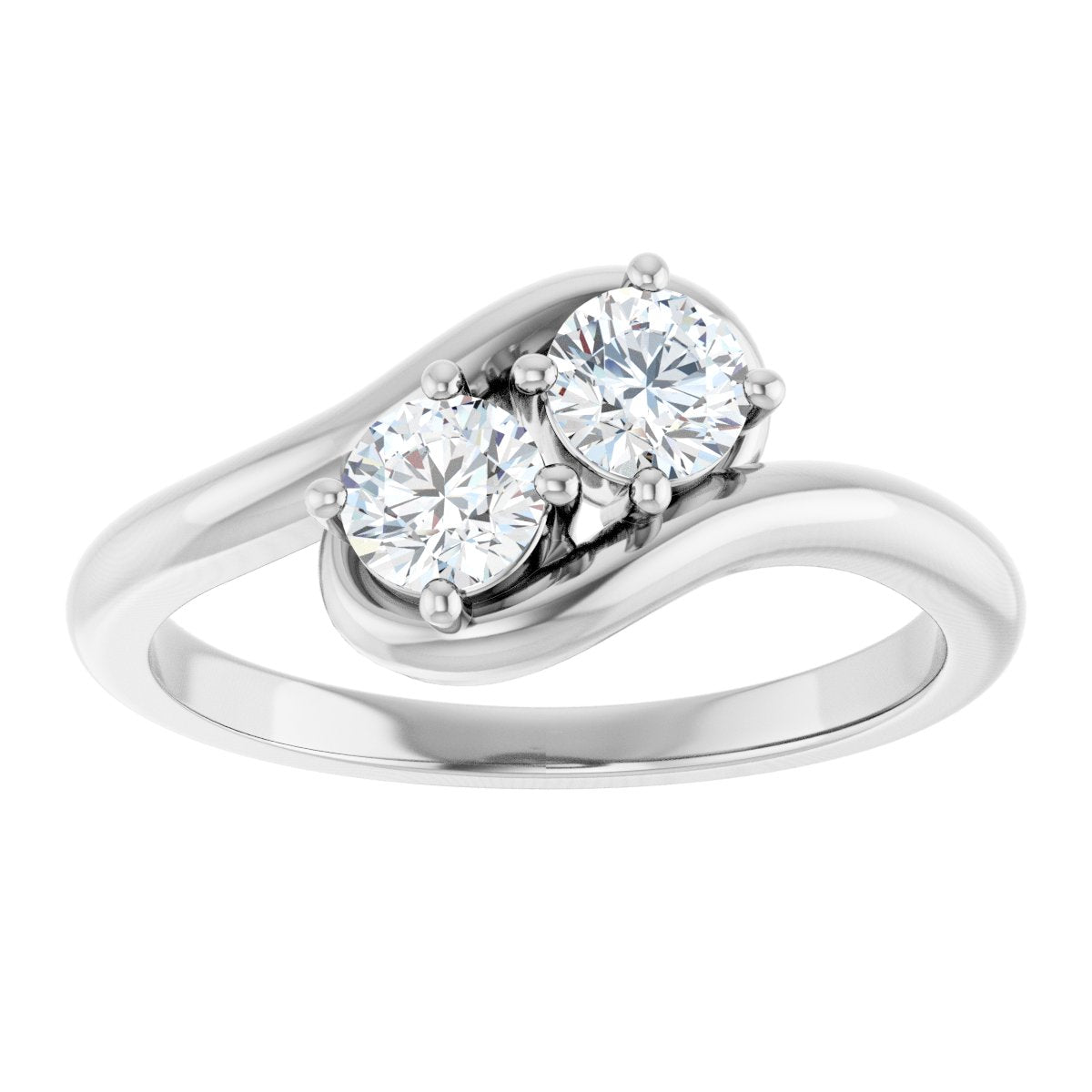 Two Stone Diamond Ring