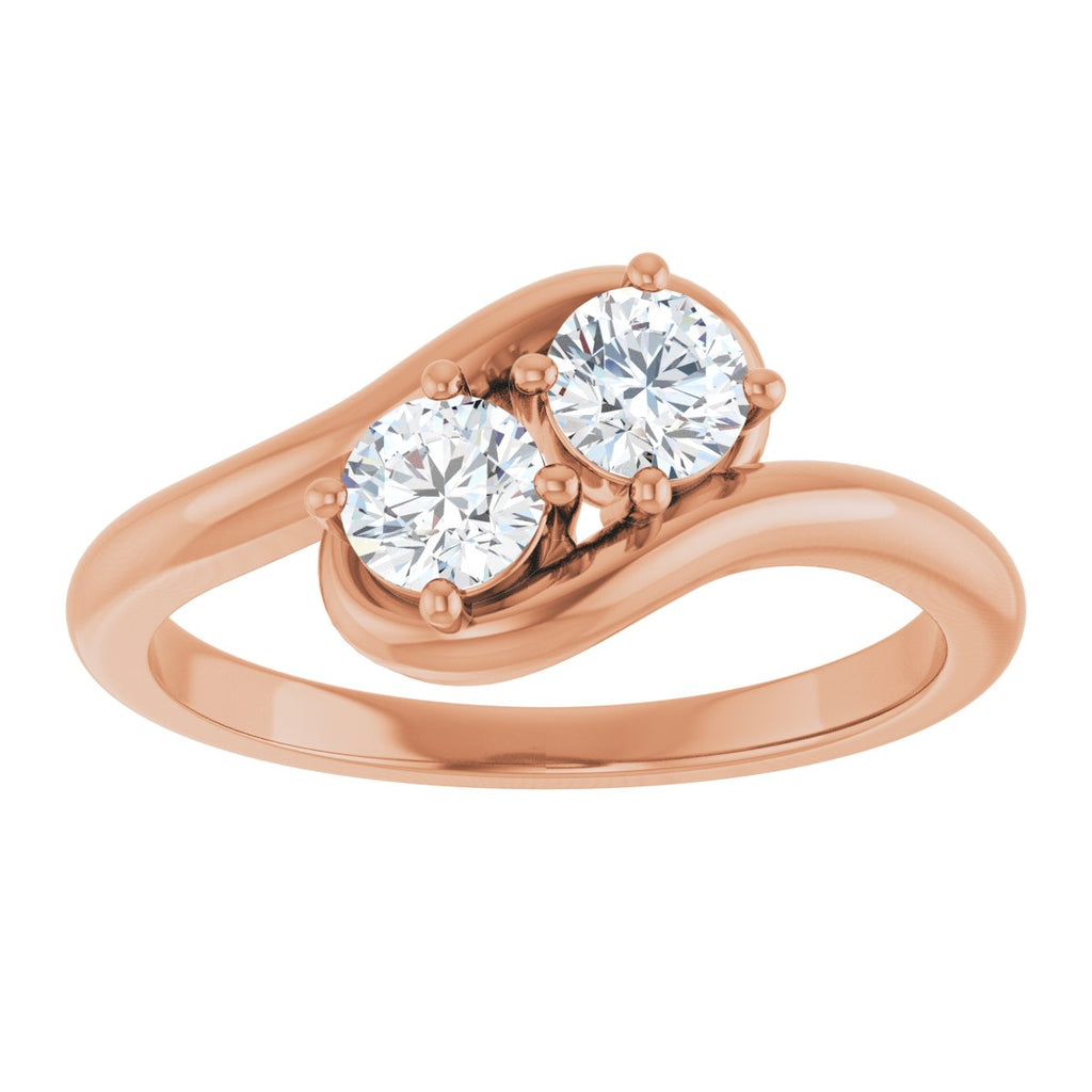 Two Stone Diamond Ring