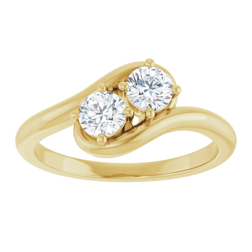 Two Stone Diamond Ring
