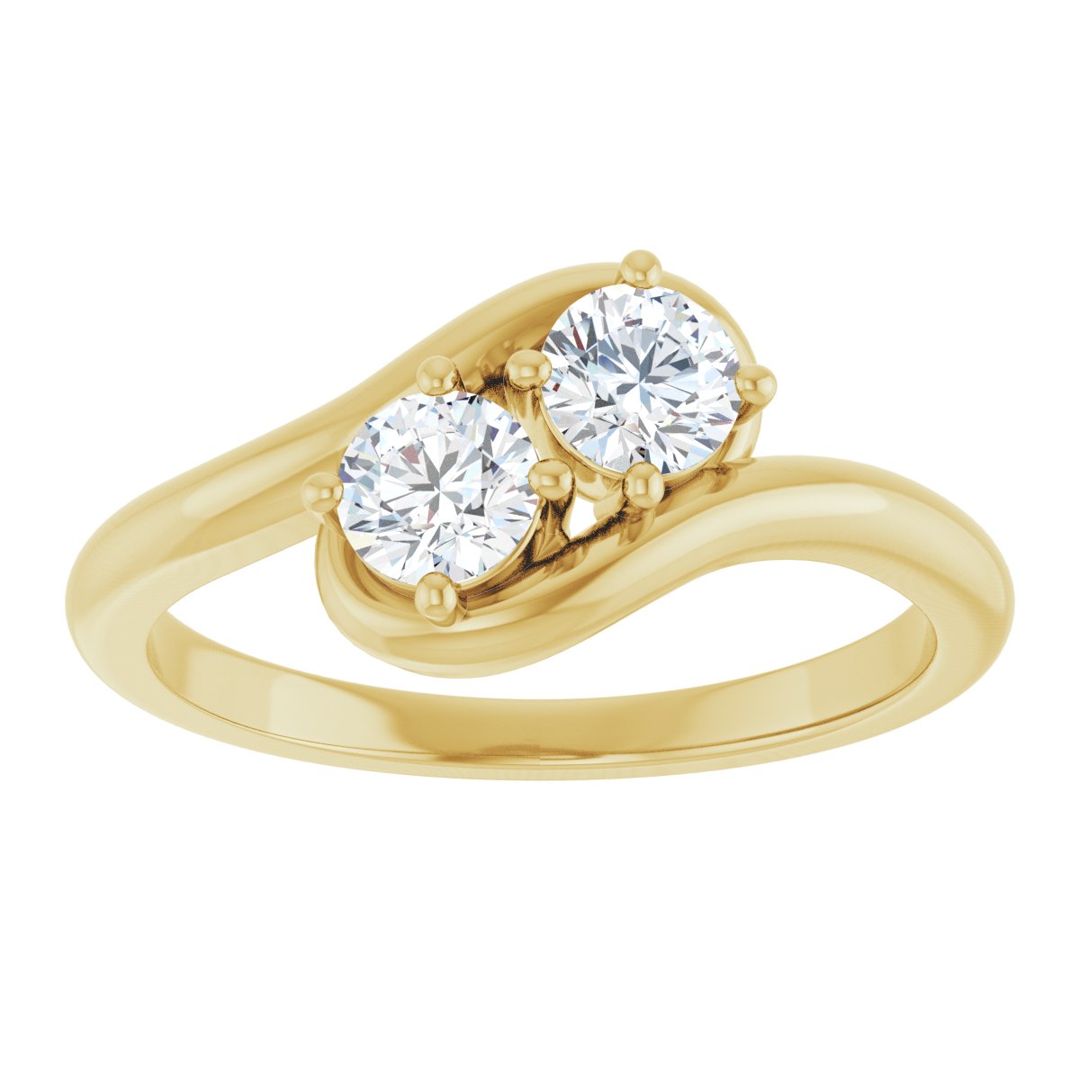 Two Stone Diamond Ring
