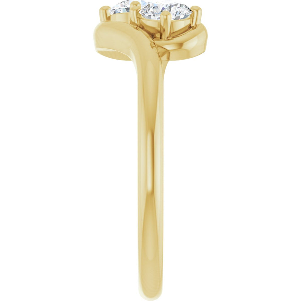 Two Stone Diamond Ring
