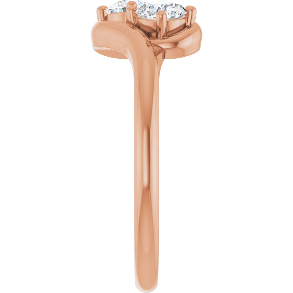 Two Stone Diamond Ring