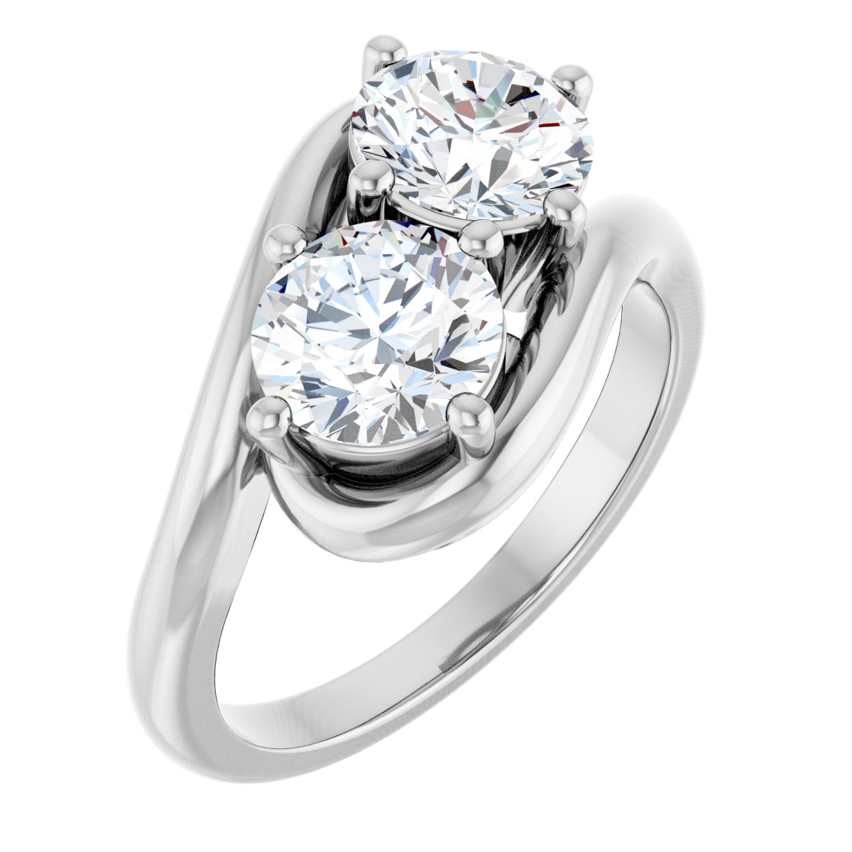 Two Stone Diamond Ring