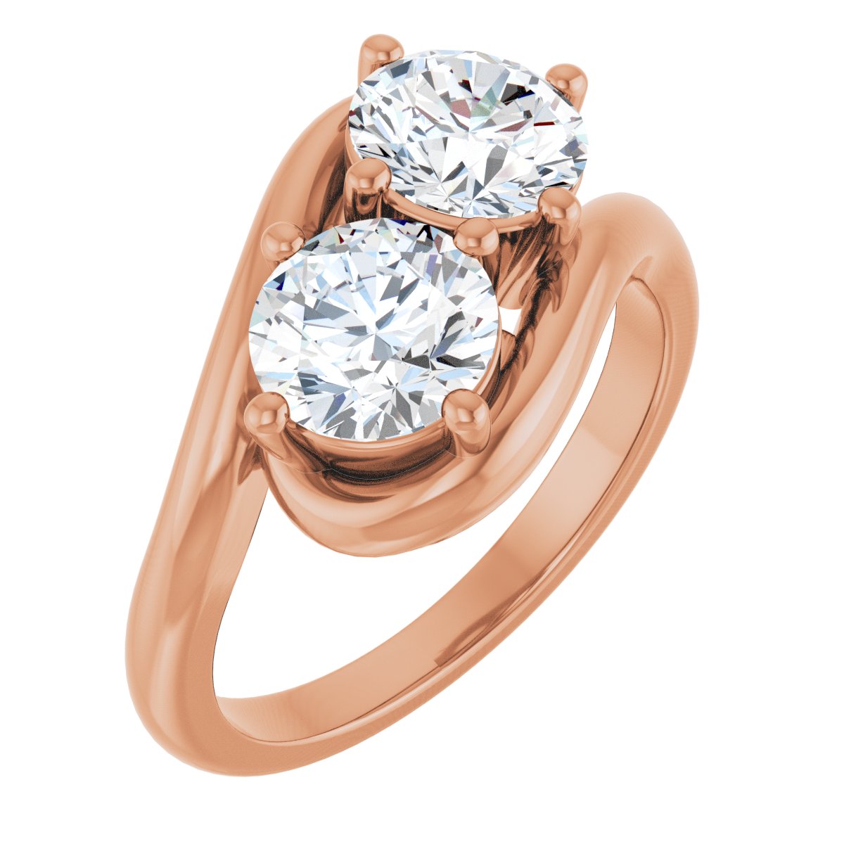 Two Stone Diamond Ring