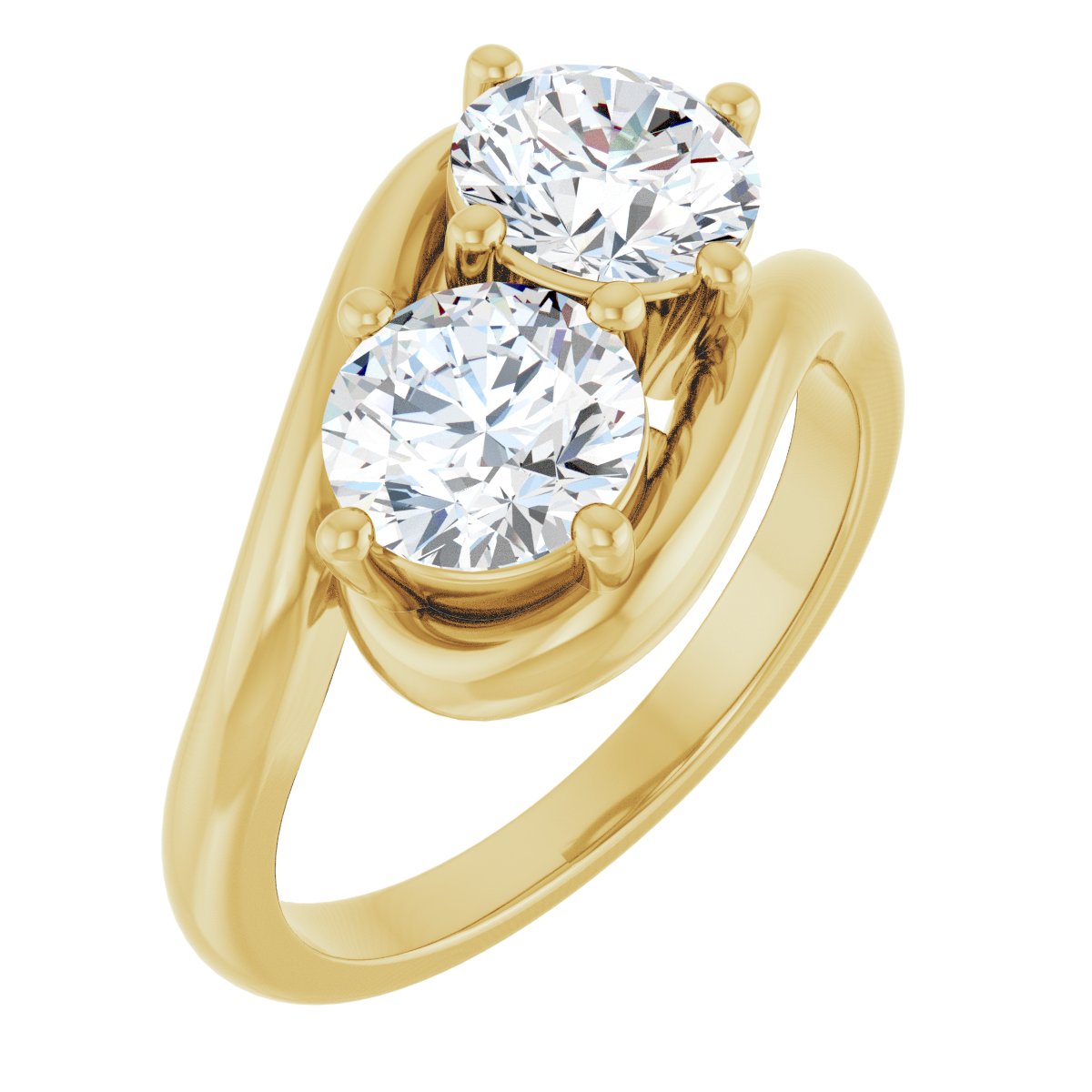 Two Stone Diamond Ring