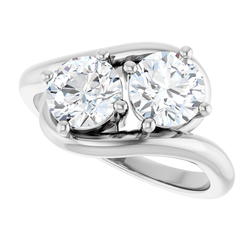 Two Stone Diamond Ring