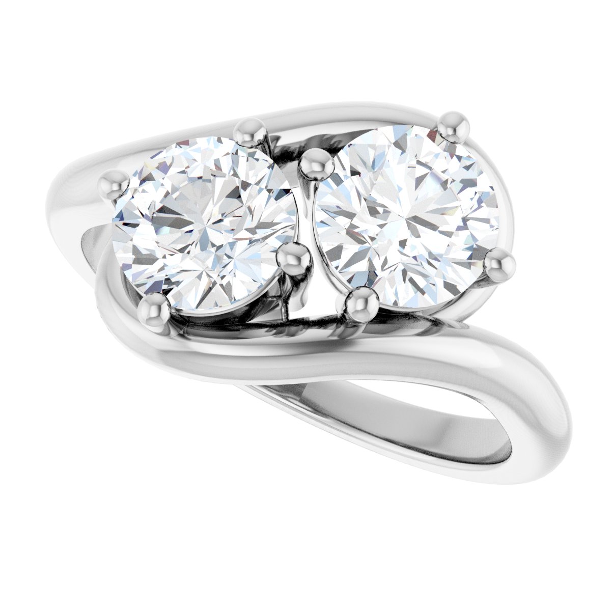 Two Stone Diamond Ring