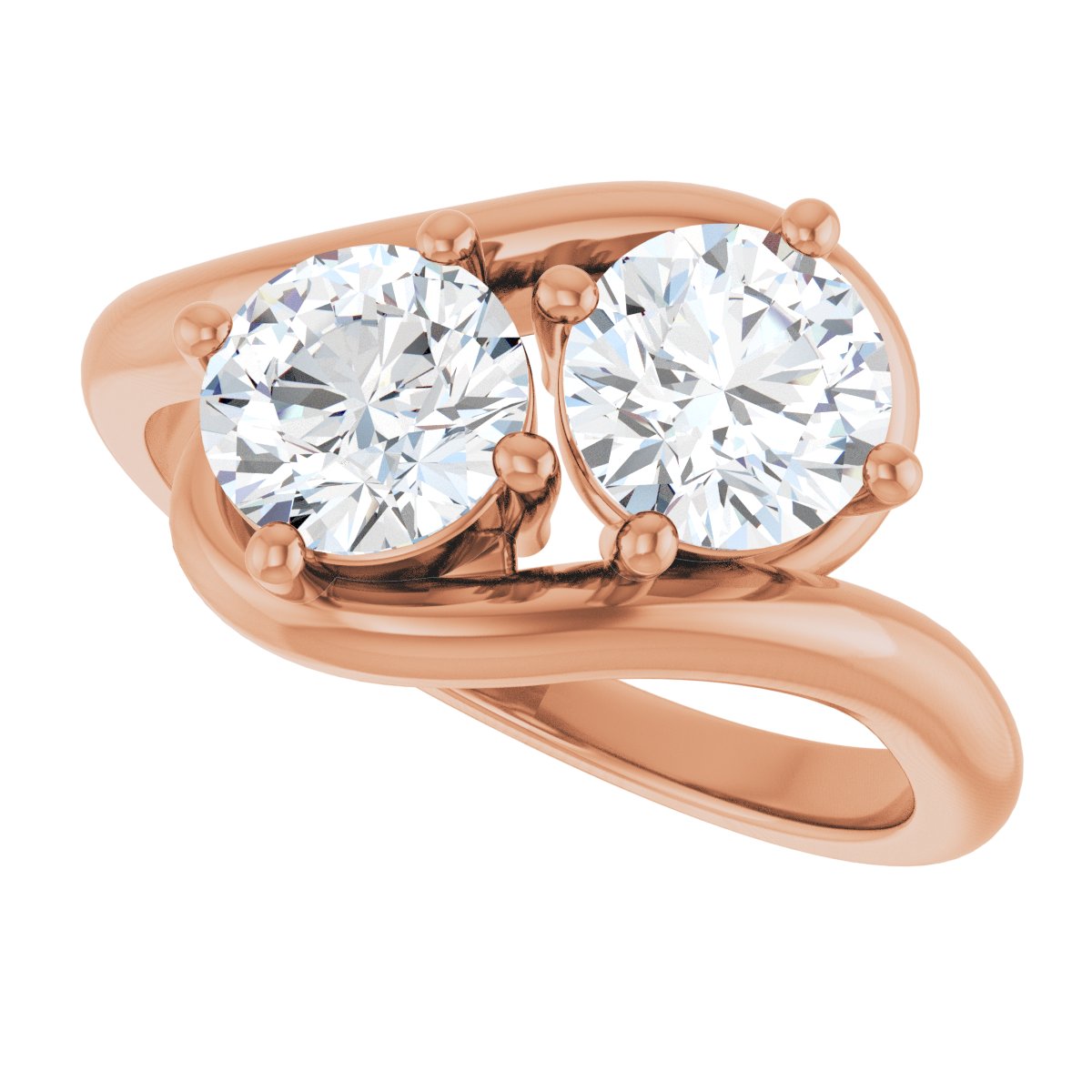 Two Stone Diamond Ring