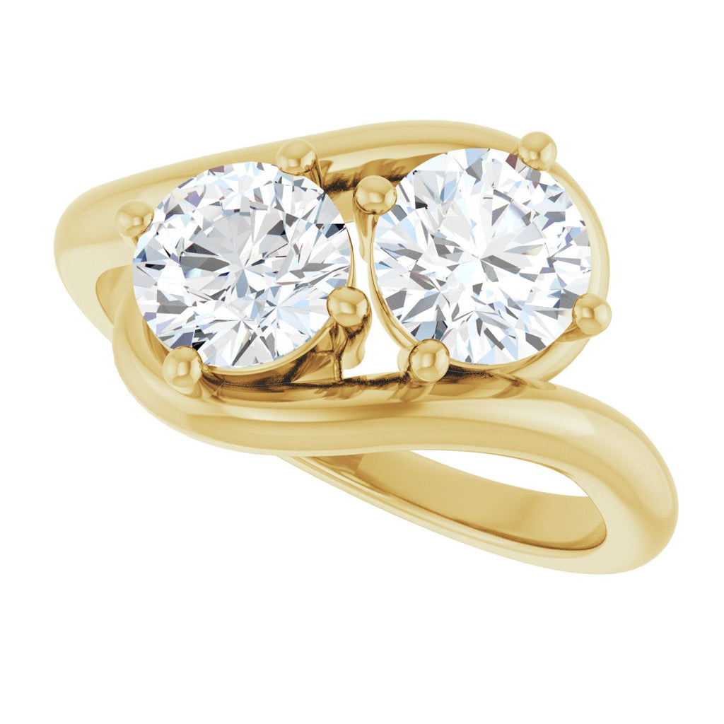 Two Stone Diamond Ring