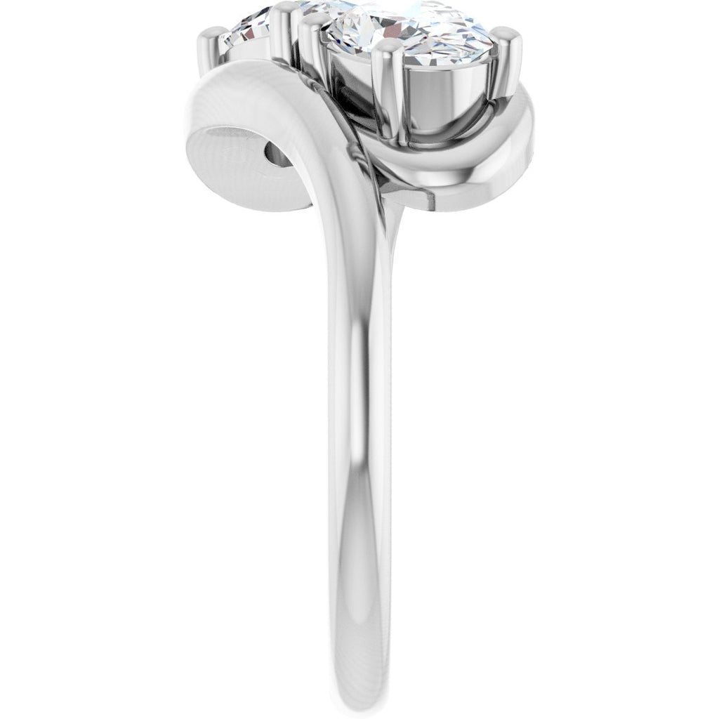 Two Stone Diamond Ring